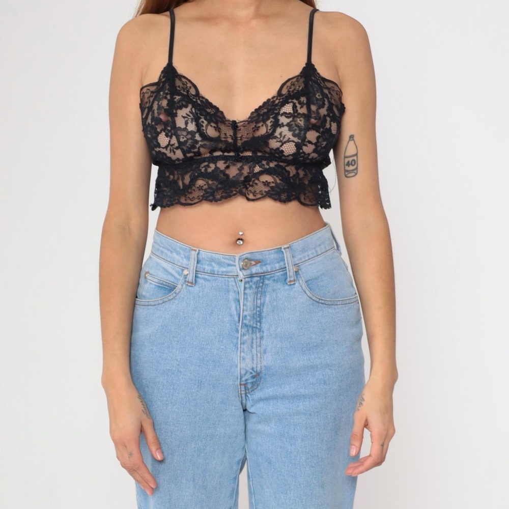 Urban outfitters lace see through tank